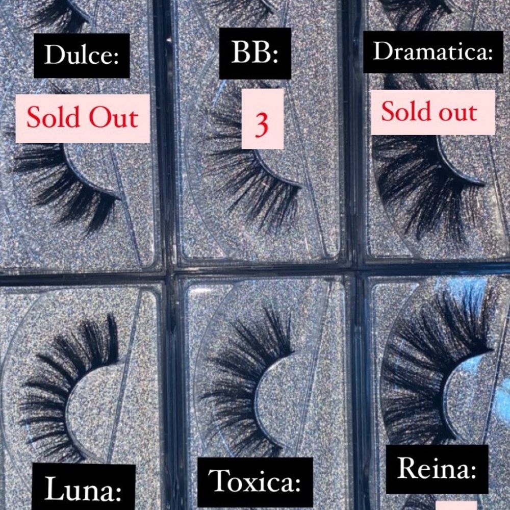 New Mink Lashes! 25mm or Natural